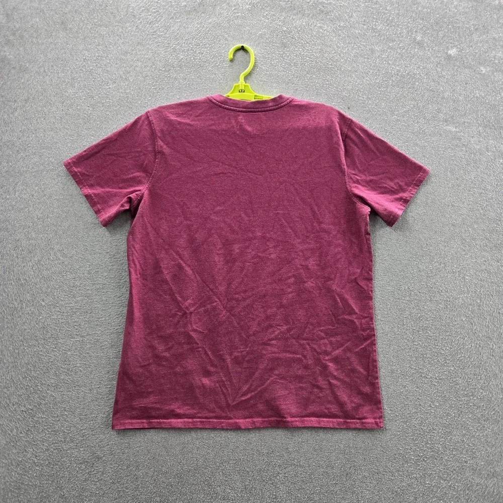 Carhartt Boy Shirt L (12-14) Pink K87 Pocket T-Shirt Logo Loose Short Sleeve‎